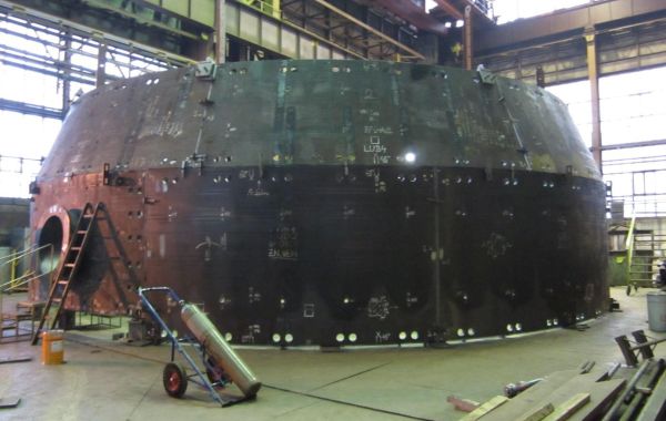 PRODUCTION OF BLAST FURNACE SHELL
